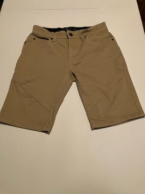 Men's Nick Danger Khaki 5 Pocket Modern Slim Fit Shorts Sz 30
